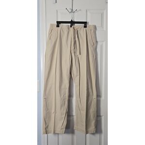 Gap Vintage Womans Khaki Pants Size Large with button Fly